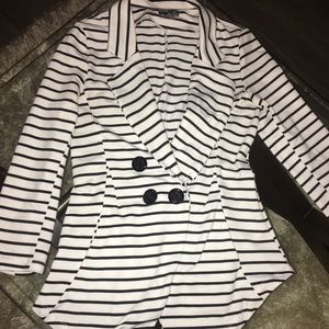 Striped blazer